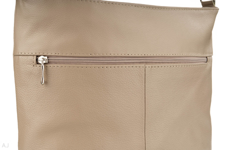 Torebka damska skórzana T-LB beż