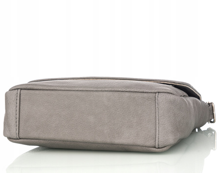 Torebka damska skórzana T-IW szara