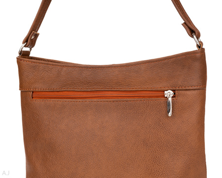 Torebka damska skórzana T-JD camel