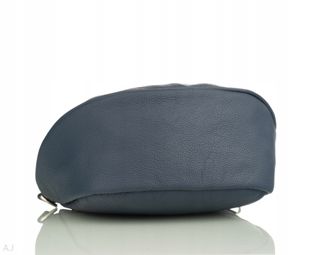 Torebka damska skórzana T-BAL granatowa