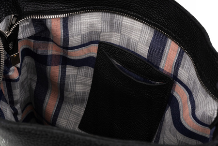 Torebka damska skórzana Canaletto T-711 czarny