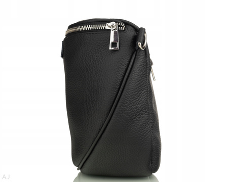 Torebka damska skórzana T-BAL czarna