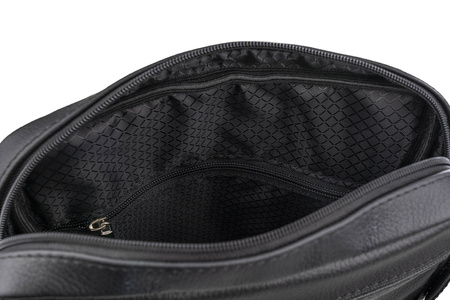 Listonoszka męska skórzana T-SKL czarny