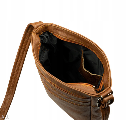 Torebka damska skórzana T-TS3Z camel