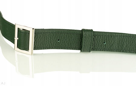 Saszetka damska skórzana S-PA zielona