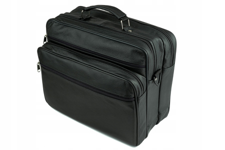 Torba męska skórzana T-9 czarna