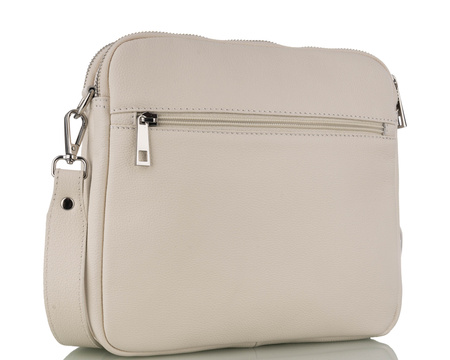 Torebka damska skórzana Canaletto T-840 beżowy