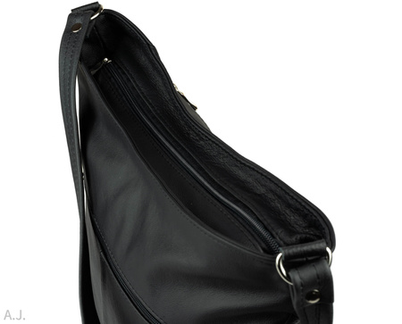 Torebka damska skórzana T-MP czarny