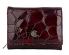 Portfel damski skórzany BajuBaj P-2003 bordo lakierowane