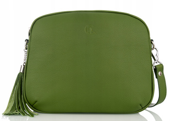 Torebka damska skórzana Canaletto T-808 zielony