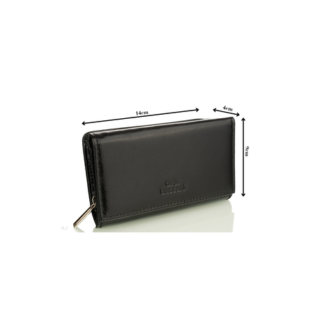 Portfel damski skórzany GB P-40 czarny