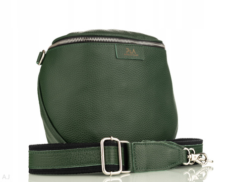 Torebka damska skórzana T-BAL zielona