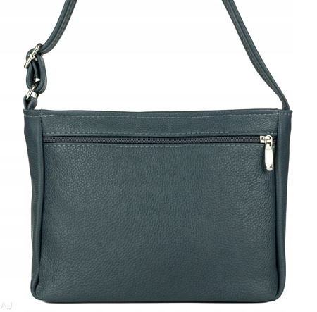 Torebka damska skórzana T-IWBA granatowa