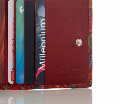 Portfel skórzany z kominkiem Canaletto P-1008115