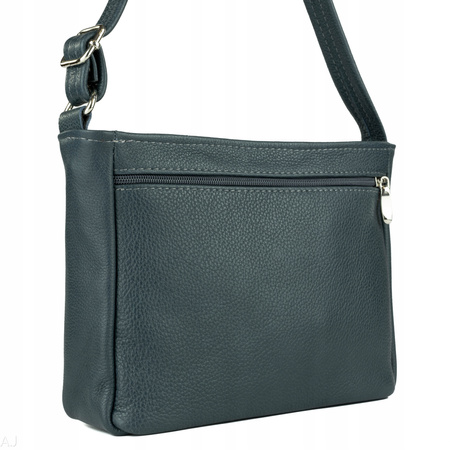 Torebka damska skórzana T-IWBA granatowa