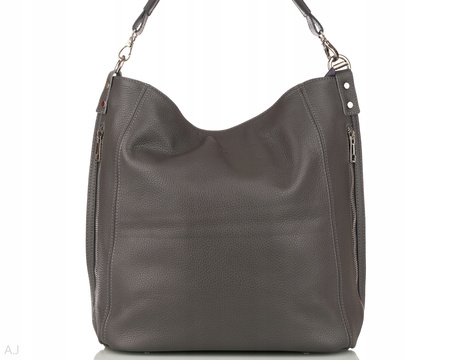 Torebka damska skórzana Canaletto T-940 szara