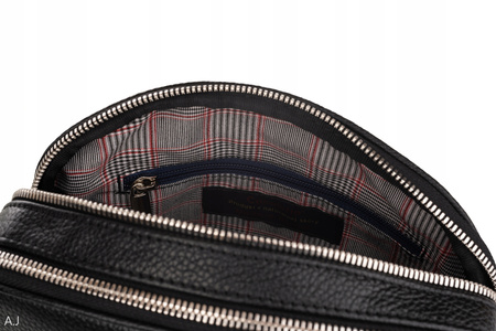 Torebka damska skórzana Canaletto T-808 czarny