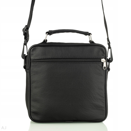 Torba męska skórzana T-3 czarna