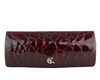 Etui na okulary skórzane P-107 bordo