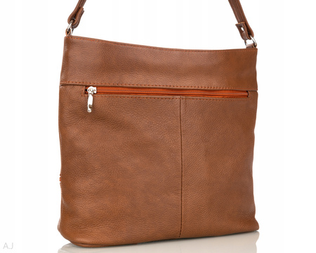 Torebka damska skórzana T-LB brąz