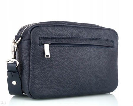 Torebka damska skórzana Canaletto T-820 granatowy