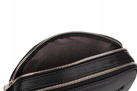 Torebka damska skórzana Canaletto T-808 czarny