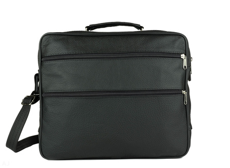 Torba męska skórzana T-4 czarna