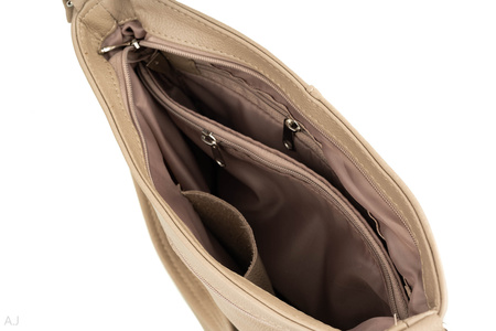 Torebka damska skórzana T-JD3Z beż