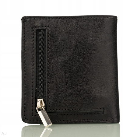 Portfel skórzany męski Canaletto P-1031 czarny