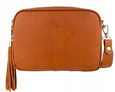Torebka damska skórzana Canaletto T-820 Camel