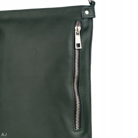Torebka damska skórzana T-XSA zieleń