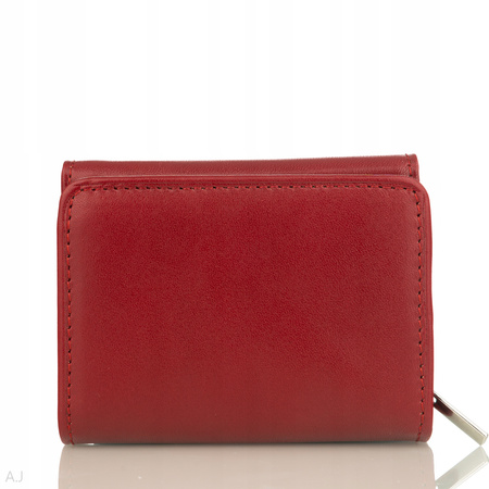 Portfel damski skórzany Canaletto P-2003 czerwony