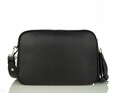 Torebka damska skórzana Canaletto T-830 czarny