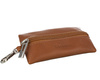 Etui na klucze skórzane P-501 jasny brąz