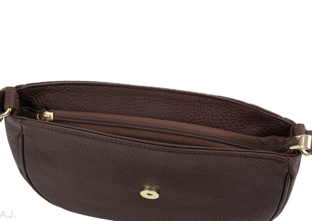 Torebka damska skórzana Canaletto T-717 brąz