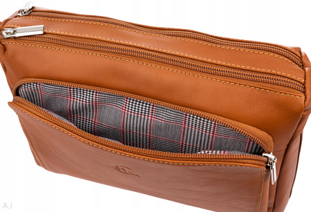 Torebka damska skórzana Canaletto T-812 camel