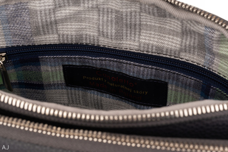 Torebka damska skórzana Canaletto T-840 szary