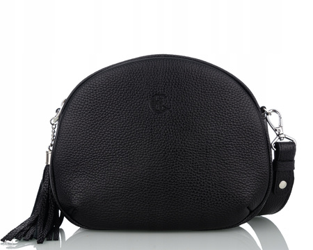 Torebka damska skórzana Canaletto T-740 Czarna