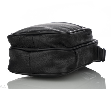 Torba męska skórzana T-14 czarna