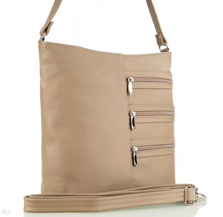 Torebka damska skórzana T-JD3Z beż