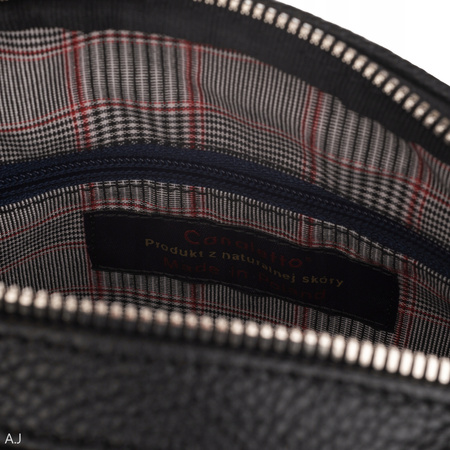 Torebka damska skórzana Canaletto T-808 czarny