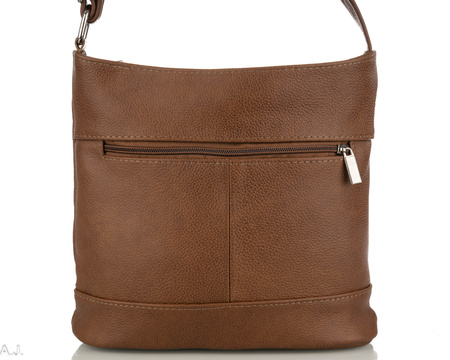 Torebka damska skórzana T-LL brąz