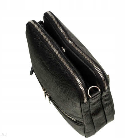 Torebka damska skórzana Canaletto T-840 czarny