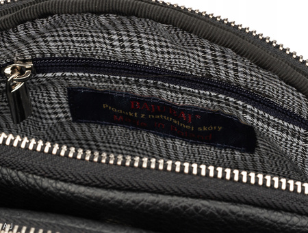 Torebka damska skórzana Canaletto T-810czarna