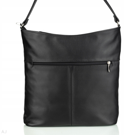 Torebka damska skórzana T-MP czarny