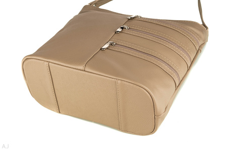 Torebka damska skórzana T-JD3Z beż