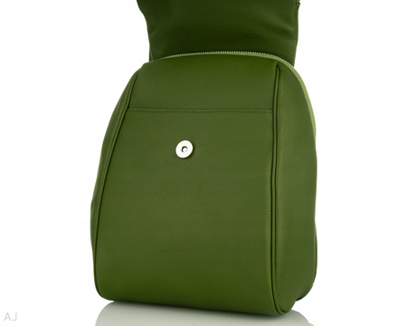 Plecak damski skórzany Canaletto PL-455 zielony