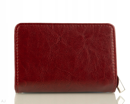Portfel damski skórzany GB P-26 bordowy