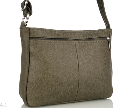 Torebka damska skórzana T-IWBA oliwka