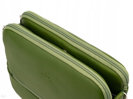 Torebka damska skórzana Canaletto T-840 zielony